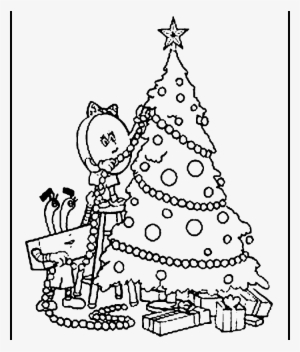 Decorate The Christmas Tree So That Beautiful Coloring - Decorate Christmas Tree Drawing #3079540