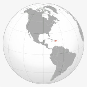 Western Hemisphere Globe Outline #3079828