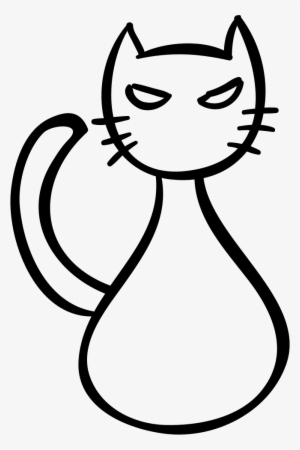 Cat Outline Comments - Hello Kitty Vector Logo #3080168
