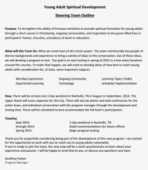 What Does A Program Manager Do Bring People Together - Document #3080438