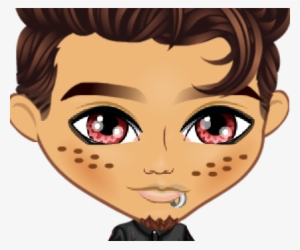 In Game, You Can't See The Top Of The Yma Lip Ring - Cartoon #3081157