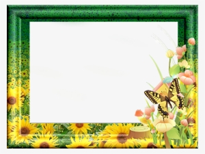 This Png Image - Sunflower Frames And Borders #3081217