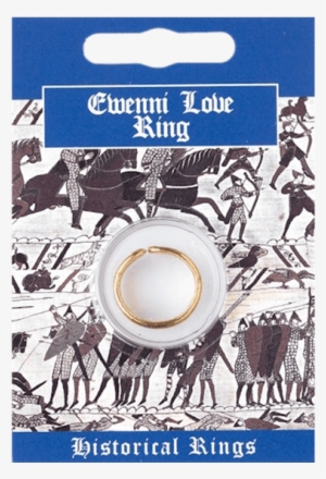 Gold Plated Ewenni Love Ring - "pewter Ewenni Love Ring" #3081633