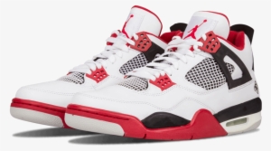 Though Not Officially The Air Jordan 4 “fire Red” The - Air Jordan 4 Retro 'mars Blackmon' - 308497-162, Black #3081733