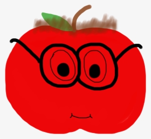 Svg Transparent Stock Nerd - Real Apple #3081840