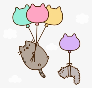 Pusheen Cat Aesthetic Kawaii Anime Art Sticker Manga - Pusheen And Stormy #3082868