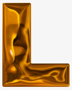 Etc > Presentations Etc Home > Alphabets > Themed Letters - Golden Letter L Png #3083674