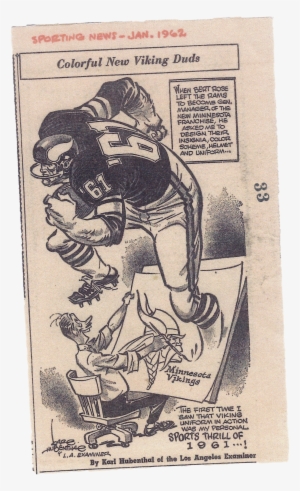 How The Vikings Got Their Horns - Horn #3083943