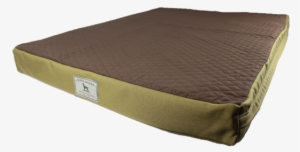 Khaki Memory Foam Dog Bed - Mattress #3084277