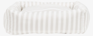 Stripey Soiree Square Snuggler Dog Bed Vintage Grey - Couch #3084354