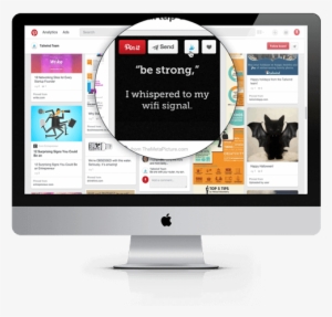 Tailwind Schedule Button Pinterest Sm - Computer Monitor #3084481