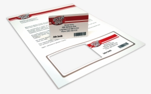 Direct Mail Labels, Coupons, And Cards - Letter With Membership Card #3084483