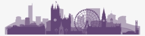 Manchester - Manchester Skyline Silhouette #3084623