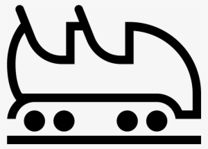 Leviathan Car Roller Coaster Computer Icons - Roller Coaster Cart Drawing #3084892