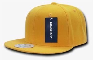 Blank Plain 6panel Solid Color Baseball Hat Flat Round #3084939