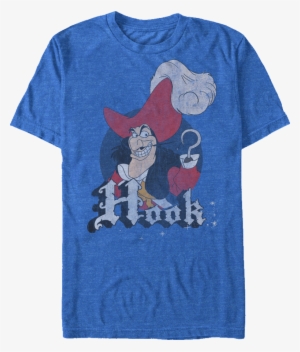 Peter Pan Captain Hook T-shirt - Disney Men's Peter Pan Tinkerbell Hook Pride Graphic #3085047