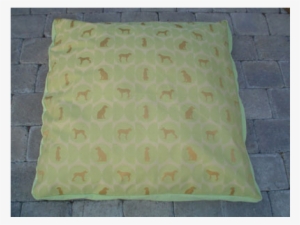 Wegman Pistachio Polka Designer Dog Bed #3085225