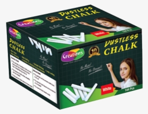 White Chalk 144 Pcs - Box #3086357