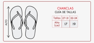 Tallas De Chanclas Infantiles - Flip-flops #3086451