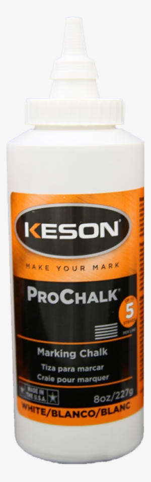 Keson White Chalk 8oz - Keson Chalk 227g/8oz - Glo-lime 502465 #3086769