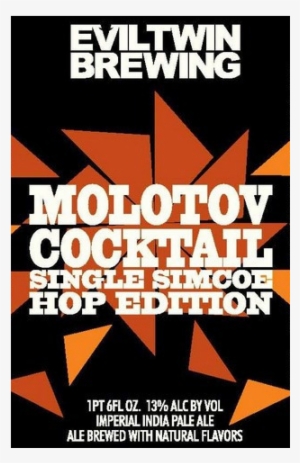 Molotov Cocktail Single Simcoe Hop Edition - Evil Twin Molotov Cocktail Beer 330ml #3087002