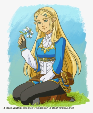 Botw Zelda Design Might Be My Favorite Zelda Design - The Legend Of Zelda #3087199