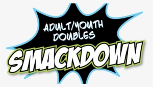 2018 Adult/youth Doubles Smackdown - Graphic Design #3087551