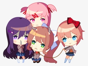 Doki Doki Literature Club Chibi #3088158 Doki Doki Literature Club Chibi #3088158