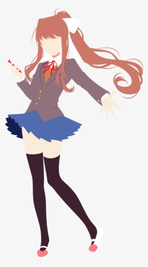 Doki Doki Literature Club - Doki Doki Literature Club Monika Sticker #3088374 Doki Doki Literature Club - Doki Doki Literature Club Monika Sticker #3088374