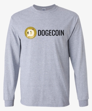 G240 Gildan Ls Ultra Cotton T-shirt / Dogecoin - Long-sleeved T-shirt #3088455