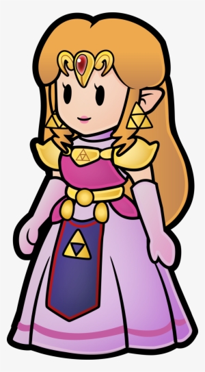 Paper Princess Zelda [ocarina Of Time] - Paper Legend Of Zelda #3088802