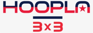 Hoopla Primary Stripe Horizontal Logo 1w - Hoopla 3x3 Logo #3089829