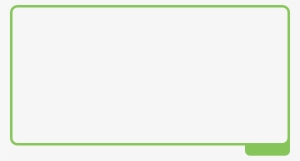 Green Frame Plain Png #3089965