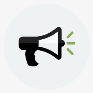 Megaphone Icon - Infographic Black And White Icon #3090825