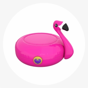 Polly Pocket Pocket World Flamingo Floatie Compact - Flamingo Polly Pocket 2018 #3090898