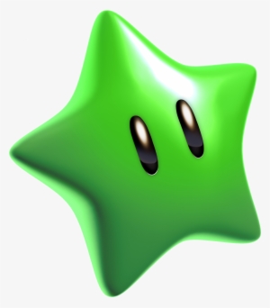 Clip Arts Related To - Super Mario Green Star #3091228
