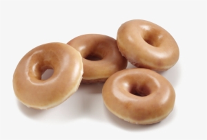 Doughtnuts Krispy Kreme Four Original Glazed Doughnuts - Krispy Kreme Doughnuts #3091425