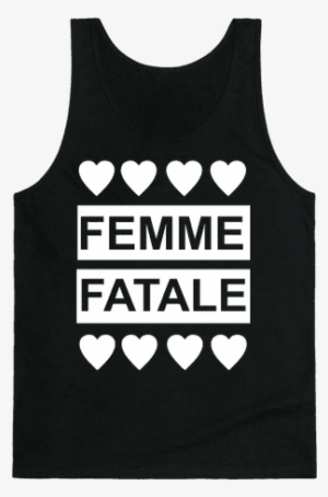 Femme Fatale Tank Top - Chicken Nugget Shirts #3092530