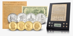Declaration Of Independence Coin Set - Happy Birthday Colorful Unique Collectors Keepsake #3093101