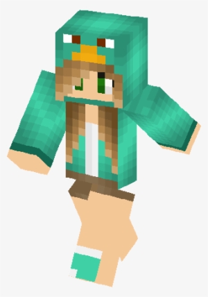Perry Girl Skin - Green Minecraft Skin Girl #3093160