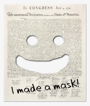 Attempt - Patriotic Declaration Of Independence Card #3093278