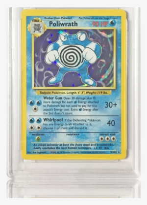 Psa 8 Poliwrath - Poliwrath 1st Edition Holo #3093355