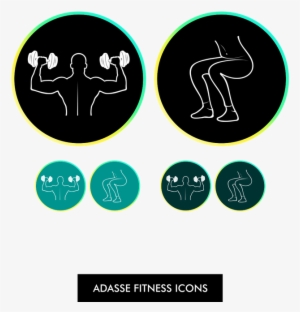Create 2 Fitness Icons For A New Mobile App - Graphic Design #3093451