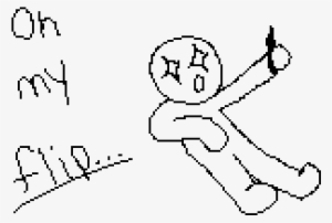 Person Clipart Thumb Cartoon Png - Line Art #3093804