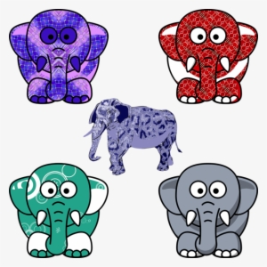 Elephants Cartoon Png By Chaseandlinda - Cartoon Elephant #3094130