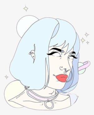 Report Abuse - Space Girl Tumblr Png #3094443