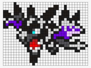 Mega Aerodactyl Pokemon Bead Pattern Perler Bead Pattern - Pixel Art Mega Pokemon #3094463