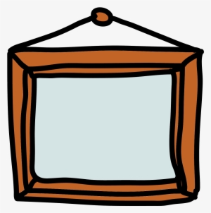 Hanging Frame Icon - Hanging Frame Doodle Png #3094609