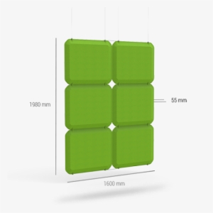 Hanging Screen Prim Evaluated By Acousticfacts - Composite Material #3094757