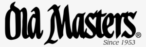 Old Masters Logo Black - Old Masters Stain Logo #3095069